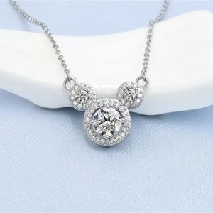 NEW Mickey Mouse Diamond Necklace